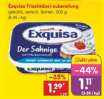 Frischkäse/-zubereitung von Exquisa im aktuellen Netto Marken-Discount Prospekt