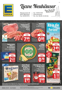 EDEKA Laer Prospekt "Aktuelle Angebote" mit 24 Seiten