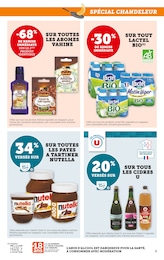 Offre Nutella dans le catalogue U Express du moment à la page 9