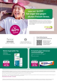 Aktueller mea - meine apotheke Prospekt "Unsere Mai-Angebote" für Landshut Aktueller mea - meine apotheke Prospekt für Landshut mit Seiten