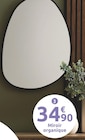 Mr.Bricolage Saint-Paul - Promo Miroir organique Rosalia Promo Miroir organique Rosalia à 34,90 € dans le catalogue Mr.Bricolage à Saint-Paul