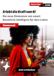 MediaMarkt Saturn Prospekt: "THEMENWELT Künstliche Intelligenz", 1 Seite, 30.09.2024 - 14.10.2024