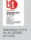Abdeckplane im toom Baumarkt Prospekt Abdeckplane von b1 im aktuellen toom Baumarkt Prospekt für 1,00 €