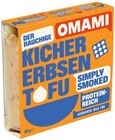 Kichererbsen Tofu im Angebot bei REWE in Brühl Kichererbsen Tofu Angebote von Omami bei REWE Brühl für 1,59 €
