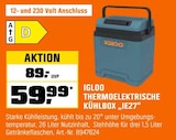 Thermoelektrische Kühlbox „IE27“ im Angebot bei OBI in Hannover Thermoelektrische Kühlbox „IE27“ Angebote von Igloo bei OBI Hannover für 59,99 €