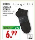 Herren Sneaker-Socken Angebote von bugatti bei Marktkauf Unna für 6,99 €