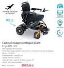 Fauteuil roulant électrique pliant en promo chez Technicien de Santé Fauteuil roulant électrique pliant dans le catalogue Technicien de Santé