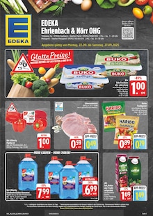 Aktueller EDEKA Prospekt für Faulbach mit  Seiten