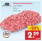 Schweine Hackfleisch Angebote von Gut Ponholz bei Netto Marken-Discount Cottbus für 2,29 €