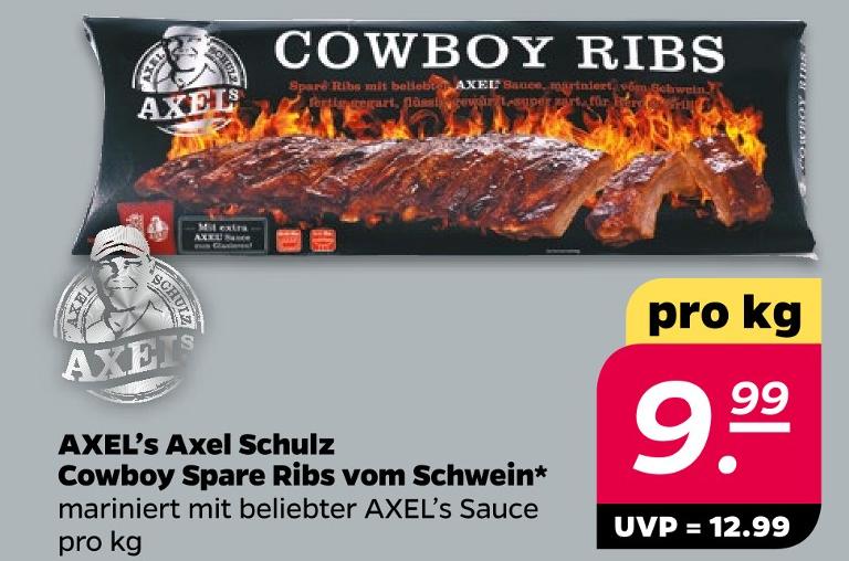 Cowboy Spare Ribs vom Schwein