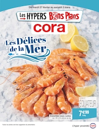 Catalogue Supermarchés Cora en cours à Alès et alentours, Les Délices de la Mer, 8 pages, 27/02/2024 - 02/03/2024