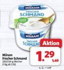 Frischer Schmand im Angebot bei Markant Nordwest in Aurich Frischer Schmand Angebote von Milram bei Markant Nordwest Aurich für 1,29 €