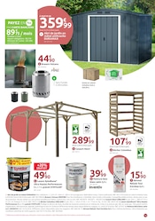 Promos Abri De Jardin dans le catalogue "SPÉCIAL AUTOMNE" de Mr.Bricolage Abri De Jardin en promo dans le catalogue Mr.Bricolage à la page 15
