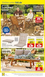 Gartenstühle Angebot im aktuellen Lidl Prospekt auf Seite 40