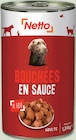 Bouchées en sauce au boeuf pour chien adulte - Netto dans le catalogue Netto