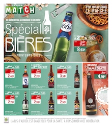 Prospectus Supermarchés de Supermarchés Match à Geiswiller: "Spécial BIÈRES", 4 pages, 27/05/2025 - 08/06/2025