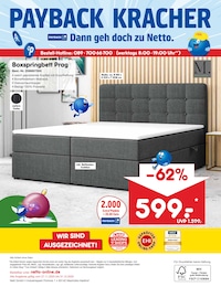 Boxspringbett im Netto Marken-Discount Prospekt netto-online.de - Exklusive Angebote auf S. 24