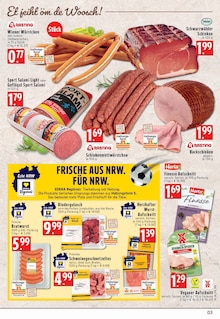 Wiener Würstchen im aktuellen EDEKA Prospekt (Köln) Wiener Würstchen im EDEKA Prospekt "Aktuelle Angebote" mit 12 Seiten (Köln)
