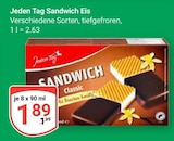 Aktuelles Sandwich Eis Angebot bei GLOBUS in Braunschweig ab 1,89 €