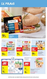 Promos Saumon Fumé dans le catalogue "CARREFOUR MARKET" de Carrefour Market Saumon Fumé en promo dans le catalogue Carrefour Market à la page 35
