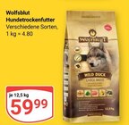 Hundetrockenfutter Wild Duck Angebote von Wolfsblut bei GLOBUS Nettetal für 59,99 €