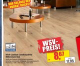 Aktuelle Laminat Angebote bei wohnen & sparen Stelter in Münster Aktuelles Klick-Laminat Landhausdiele Millennium Oak Angebot bei wohnen & sparen Stelter in Münster ab 8,67 €