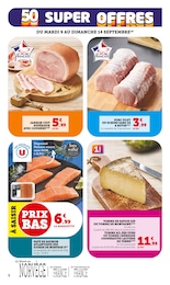 Offre Jambon cuit dans le catalogue Super U du moment à la page 8