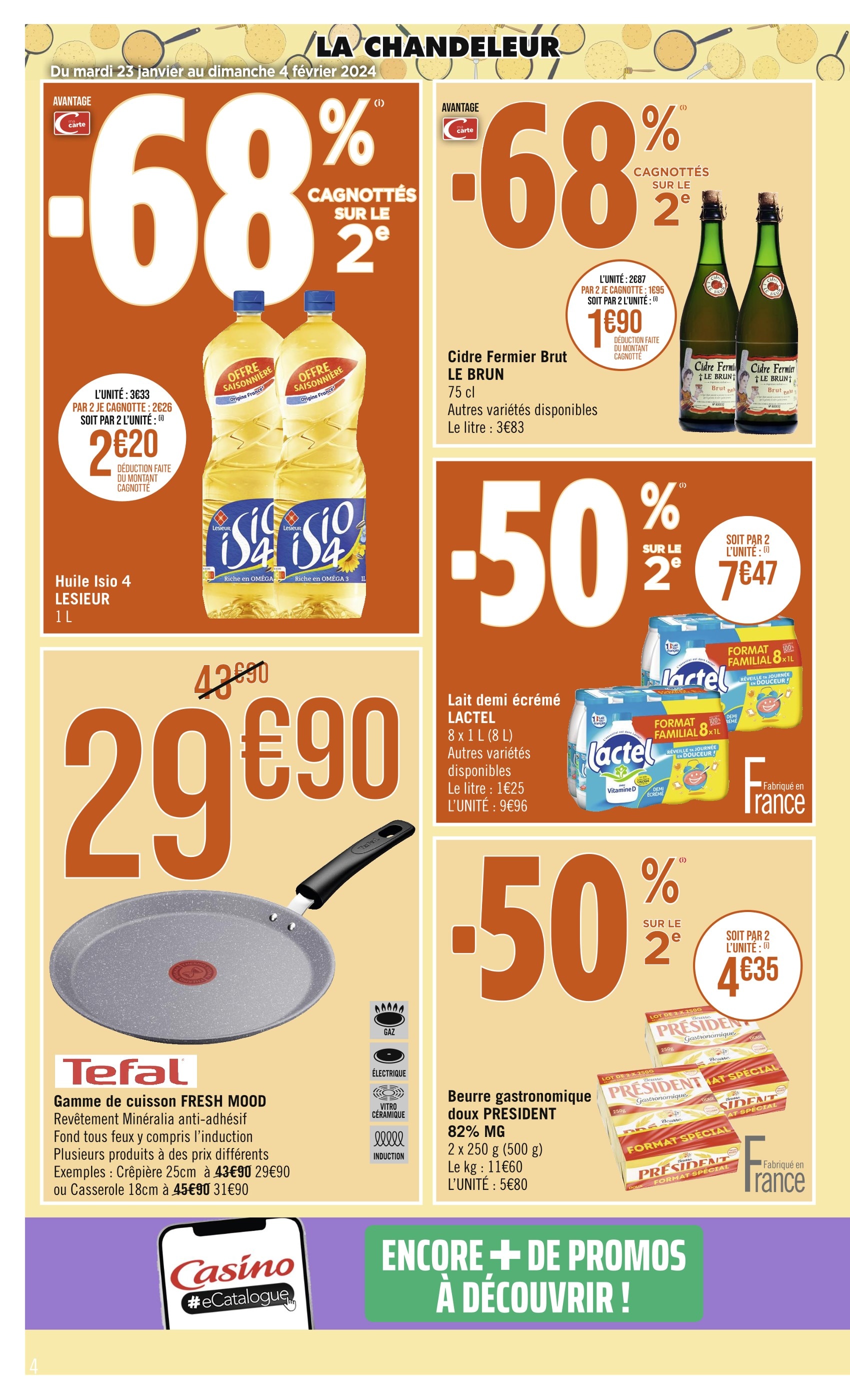 Beurre doux Carrefour ᐅ Promos et prix dans le catalogue de la semaine