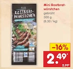 Aktuelles Mini Rostbratwürstchen Angebot bei Netto Marken-Discount in Rostock ab 2,49 €