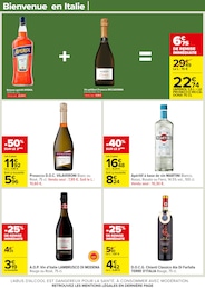 Prix et réduction Aperol dans le prospectus Carrefour en cours Offre Aperol dans le catalogue Carrefour du moment à la page 28