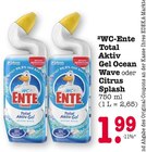 Total Aktiv Gel Ocean Wave im Angebot bei E center in Karlsruhe Total Aktiv Gel Ocean Wave Angebote von WC-Ente bei E center Karlsruhe für 1,99 €