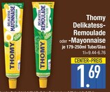 Delikatess-Remoulade oder -Mayonnaise von Thomy im aktuellen EDEKA Prospekt für 1,69 €