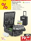 Werkzeugkoffer, 1.200-tlg. im Angebot bei Netto Marken-Discount in Frankenthal Werkzeugkoffer, 1.200-tlg. Angebote von Juskys bei Netto Marken-Discount Frankenthal für 79,99 €
