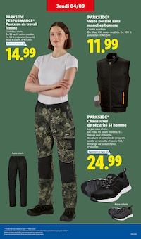 Promo Veste polaire homme dans le catalogue Lidl du moment à la page 37