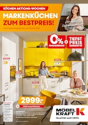 Aktueller Möbel Kraft Prospekt mit Geschirrspüler, "MARKENKÜCHEN ZUM BESTPREIS", Seite 1