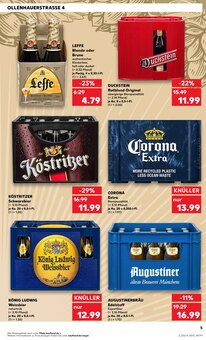 Augustiner im Kaufland Prospekt "EXTRA-ANGEBOTE" mit 8 Seiten (München)