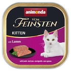 Animonda Cat Vom Feinsten Kitten mit Lamm 100 g Angebote von Animonda bei Zookauf Iserlohn für 0,79 €