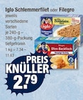 Schlemmerfilet von Iglo für 2,79 € bei V-Markt im Angebot Schlemmerfilet von Iglo im aktuellen V-Markt Prospekt