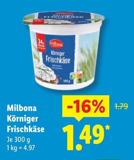 Körniger Frischkäse