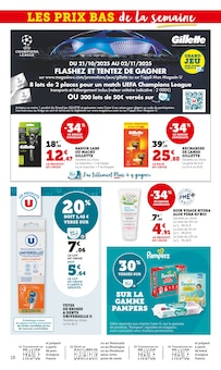 Promotion Parfum dans le prospectus Super U, valable du 21/10/2025 au 02/11/2025 Promo Parfum dans le catalogue Super U du moment à la page 18