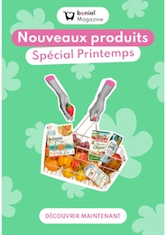 Prospectus Magazine à Saint-Mars-d'Égrenne, "Nouveaux produits : Spécial Printemps", 1 page, 11/03/2025 - 27/04/2025