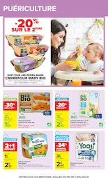 Prix et réduction Bébé dans le prospectus Carrefour en cours Offre Bébé dans le catalogue Carrefour du moment à la page 44