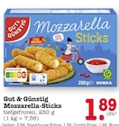 Aktuelles Mozzarella-Sticks Angebot bei E center in Ludwigshafen (Rhein) ab 1,89 €