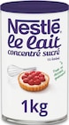 Lait concentré demi-écrémé sucré - NESTLÉ - Intermarché Hyper à Nîmes Lait concentré demi-écrémé sucré - NESTLÉ en promo chez Intermarché Hyper Nîmes à 2,16 €