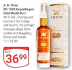 XO 1888 Copenhagen Gold Medal Rum Angebote von A. H. Riise bei GLOBUS Bad Homburg für 36,99 €