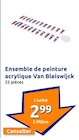 Ensemble de peinture acrylique - Van Bleiswijck à 2,99 € dans le catalogue Action