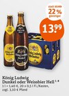 König Ludwig Dunkel oder Weissbier Hell von König Ludwig im aktuellen tegut Prospekt für 13,99 €
