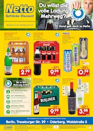 Cola Angebot im aktuellen Netto Marken-Discount Prospekt auf Seite 1