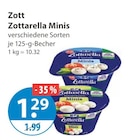 Zottarella Minis von Zott im aktuellen V-Markt Prospekt für 1,29 €