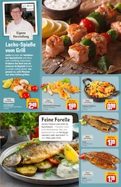 Lachs im REWE Prospekt in Kiel Aktueller REWE Prospekt mit Lachs, "Dein Markt", Seite 12